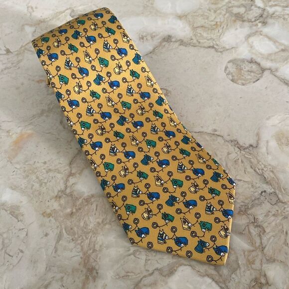 Authentic Hermes Multicolour 100% Silk Horse Equestrian Motif - Picture 2 of 8